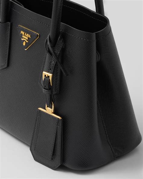 Prada Double Saffiano Leather Mini Bag